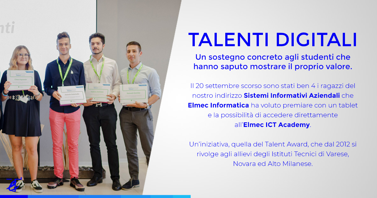 ITE Tosi - Elmec Informatica - Talenti Digitali 2019